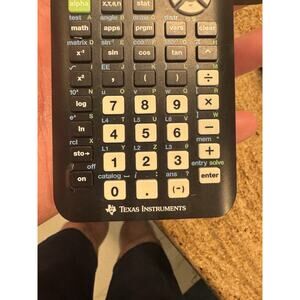 Texas Instruments TI-84 Plus CE Color Graphing Calculator - Black